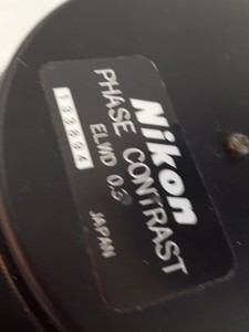 Thumbnail image of Nikon Diaphot Phase Contrast Microscope Xenon XPS-100 + 3 Objectives PH1 PH2 PH3