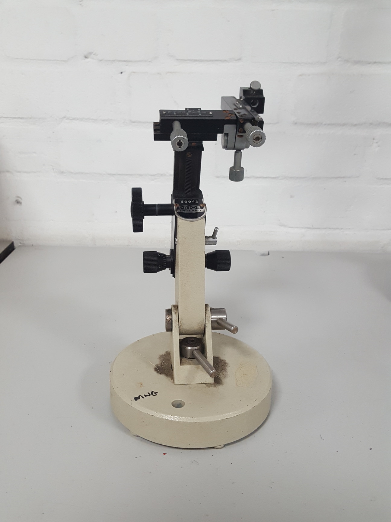 Prior England Microscope Base & Micromanipulator Setup Lab