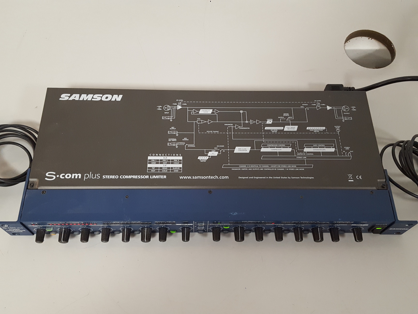 Image of Samson S Com Plus Stereo Compressor Limited