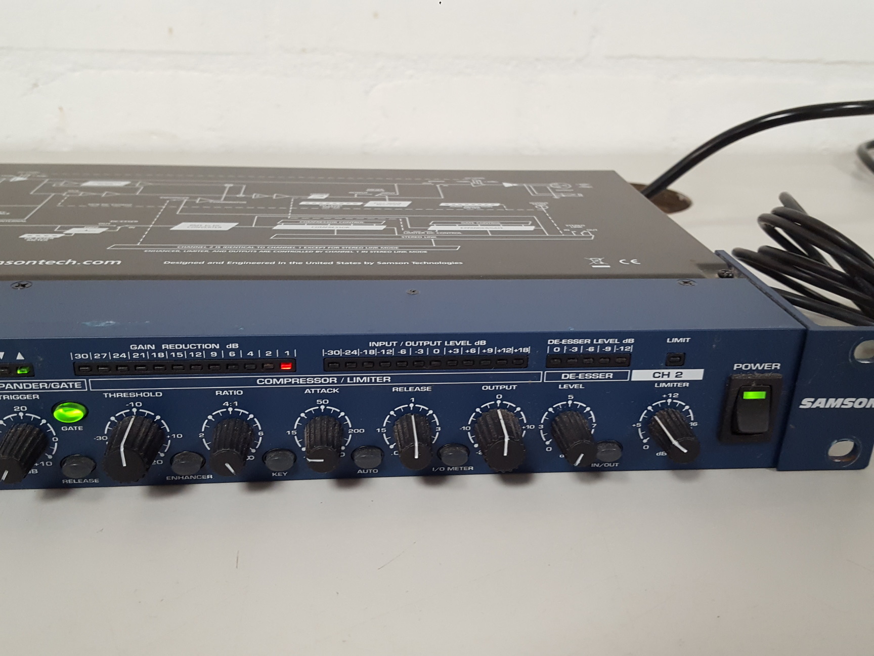 Image of Samson S Com Plus Stereo Compressor Limited