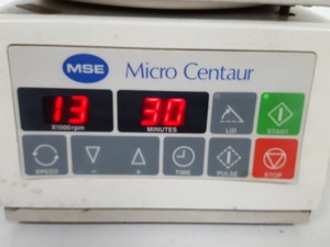 Thumbnail image of MSE Micro Centaur MSB010.CX1.5 Benchtop Centrifuge Lab - Spares Repairs