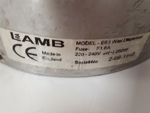 Thumbnail image of RA Lamd E66 High Capacity Wax Dispenser Lab