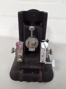 Thumbnail image of Beck London Vintage Rotary Microtome Lab Histology Tissue Processing