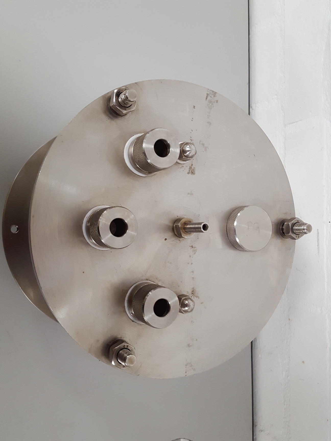 Image of QVF Borosilicate Pyrex Scientific Glass Bioreactor Vessel Fermenter Lab