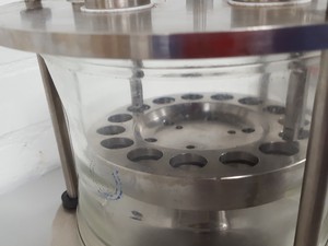 Thumbnail image of QVF Borosilicate Pyrex Scientific Glass Bioreactor Vessel Fermenter Lab