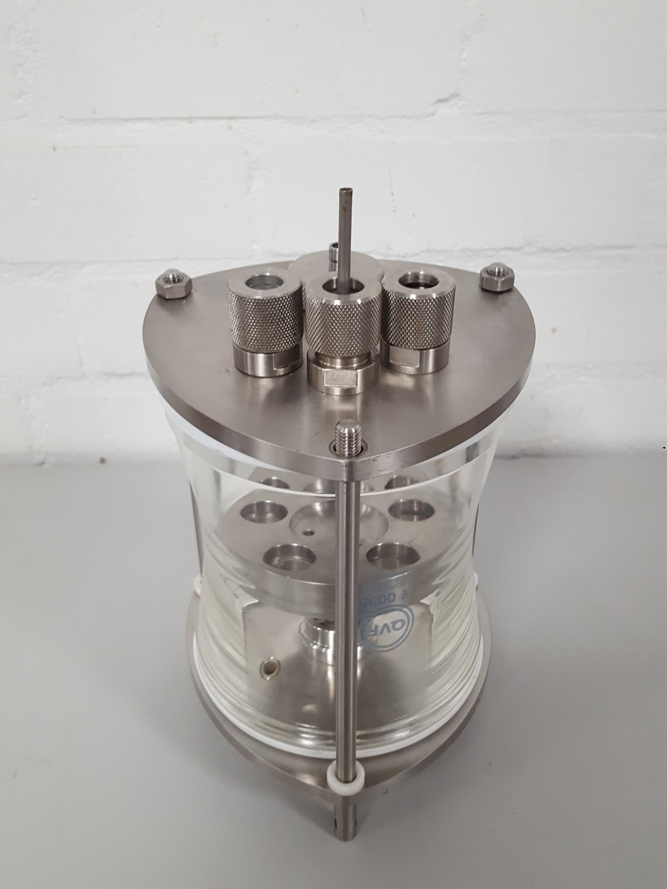 Image of QVF PS100/150 Solid Glass Reactor Scientific Bioreactor Vessel Fermenter Lab
