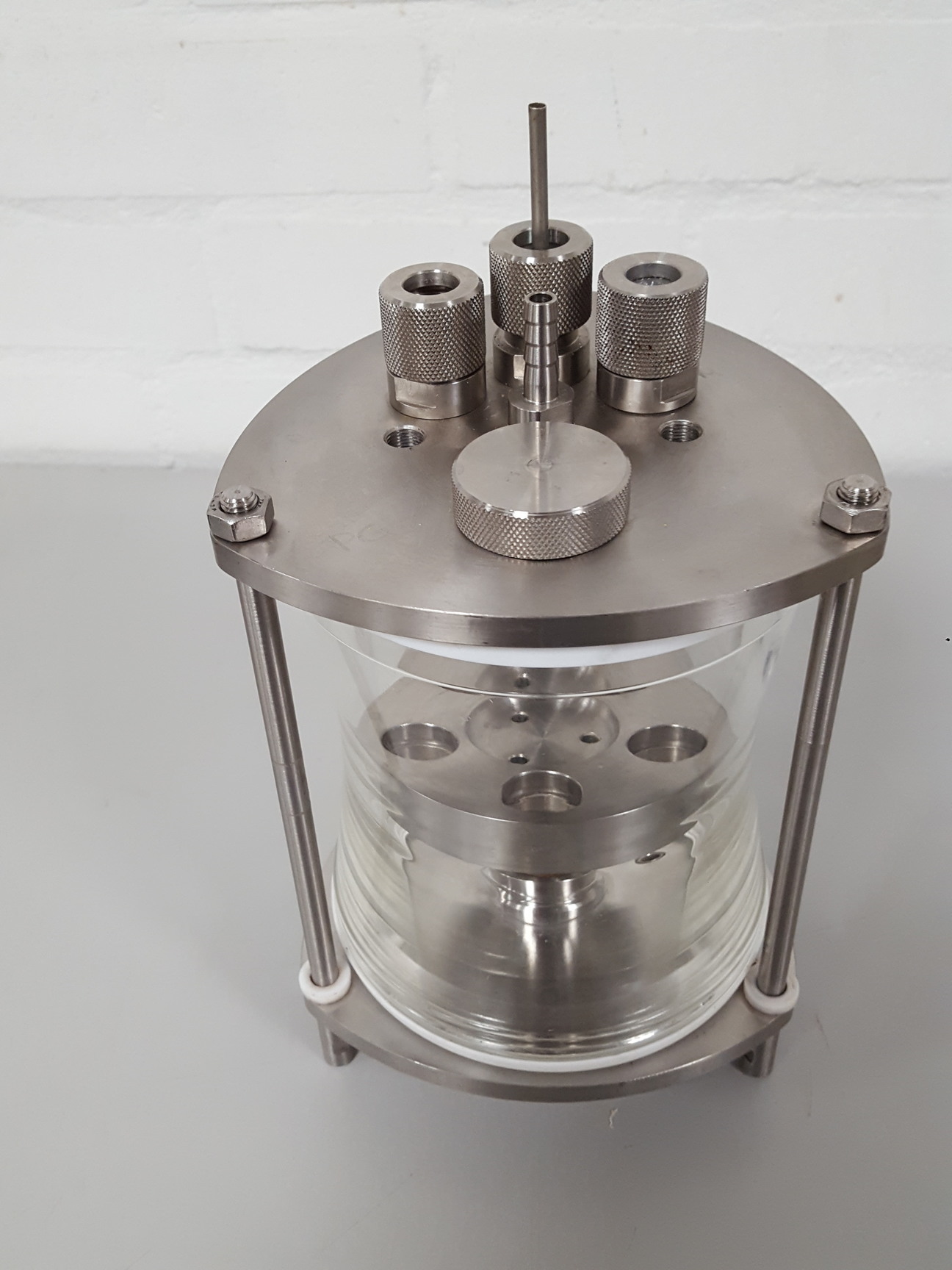 Image of QVF PS100/150 Solid Glass Reactor Scientific Bioreactor Vessel Fermenter Lab
