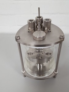 Thumbnail image of QVF PS100/150 Solid Glass Reactor Scientific Bioreactor Vessel Fermenter Lab