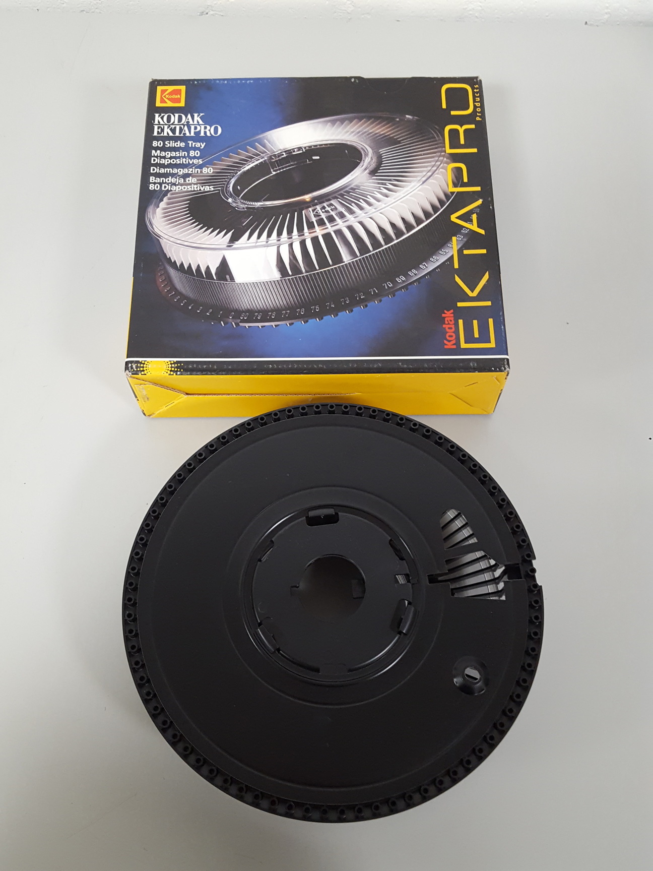 Image of Kodak Ektapro Carousel Slide Projector + A-P Unit
