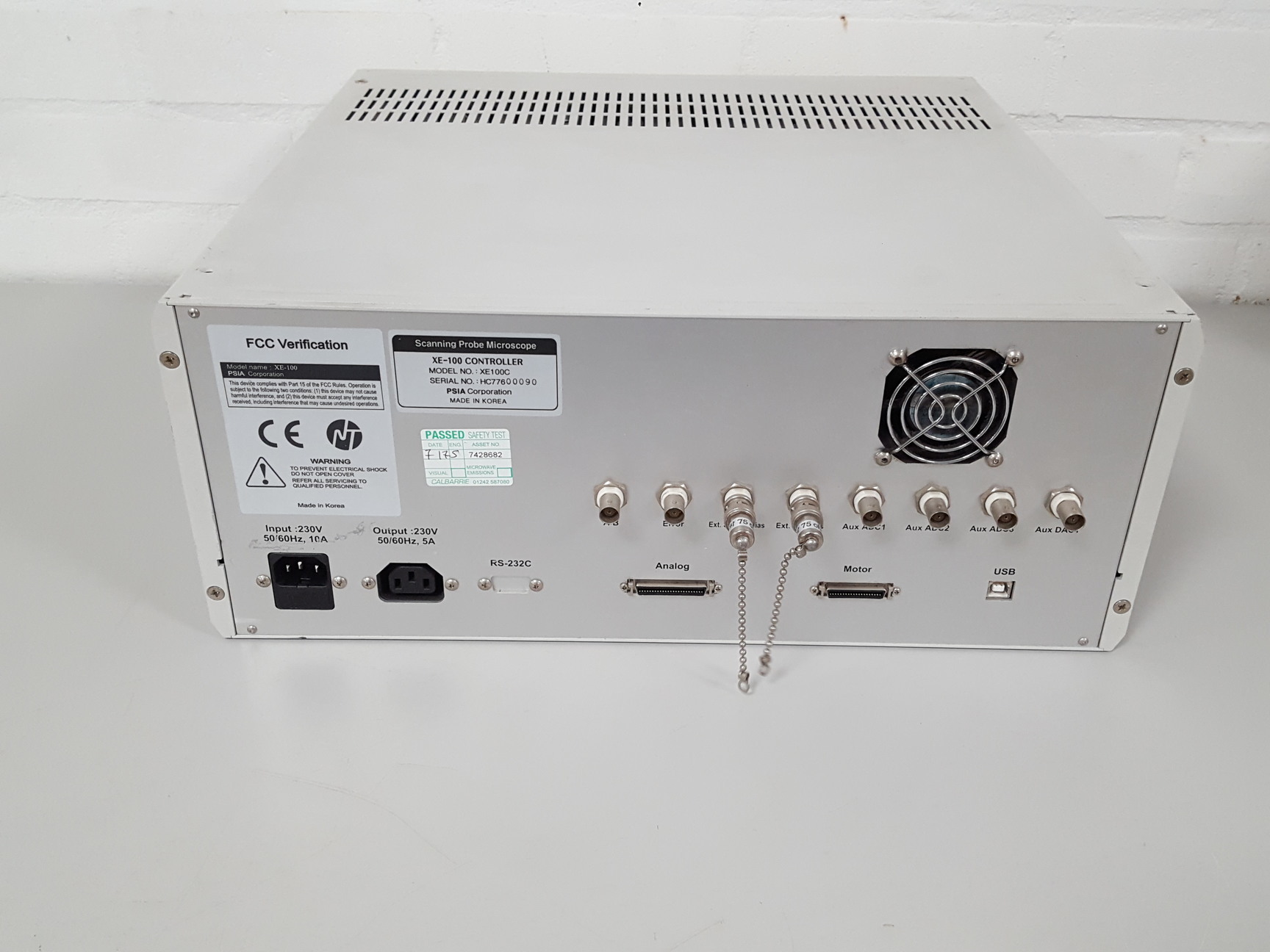 PSIA XE-100 Atomic Force Microscope Controller XE100C. Lab