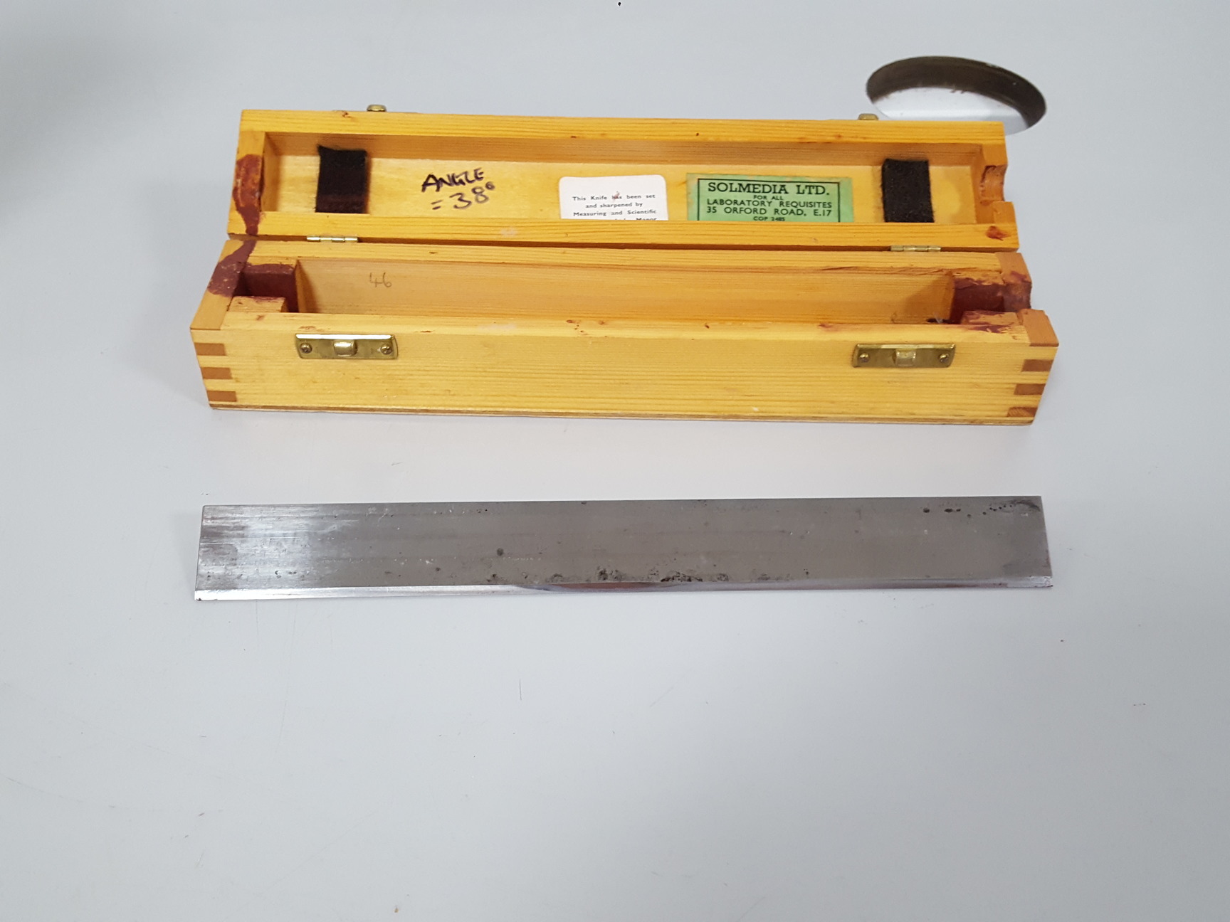 Image of 6x Microtome Blades Boxed Lab Wilkinson MSE