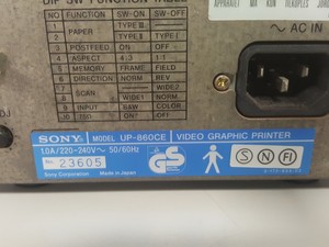 Thumbnail image of Sony UP-860CE Video Graphic Ultrasound Thermal Printer Lab