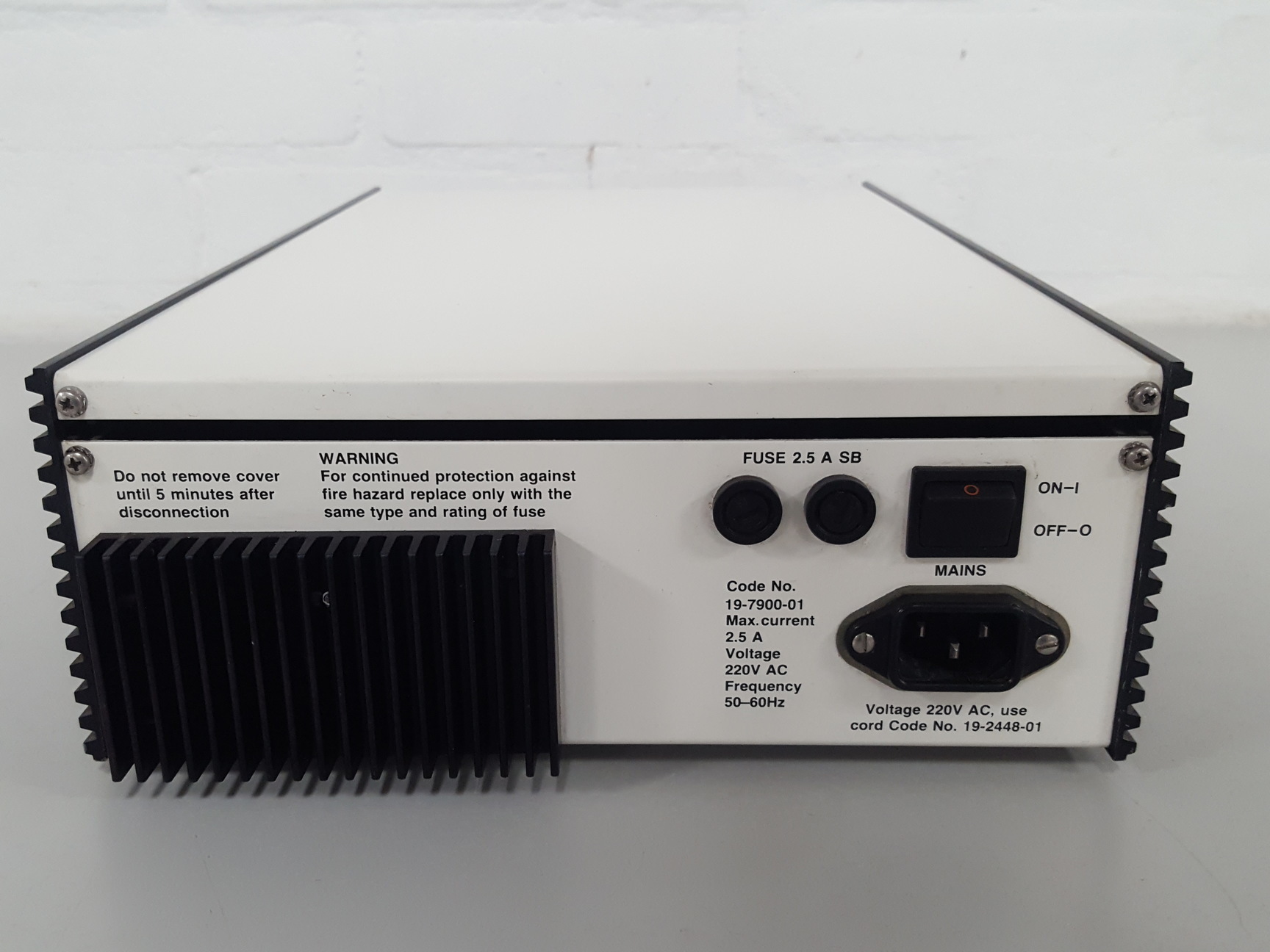 Image of Pharmacia EPS 500/400 Electrophoresis Power Supply Lab