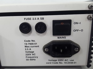 Thumbnail image of Pharmacia EPS 500/400 Electrophoresis Power Supply Lab