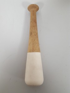 Thumbnail image of Vintage Pestle & Mortar Mixing Grinding Set Composite Stone Kitchen Antique