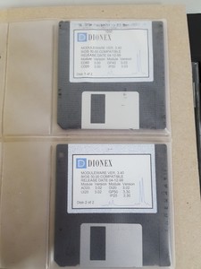 Thumbnail image of Dionex Manual and Software, PeakNet Chromatography Workstation, DX500 Moduleware