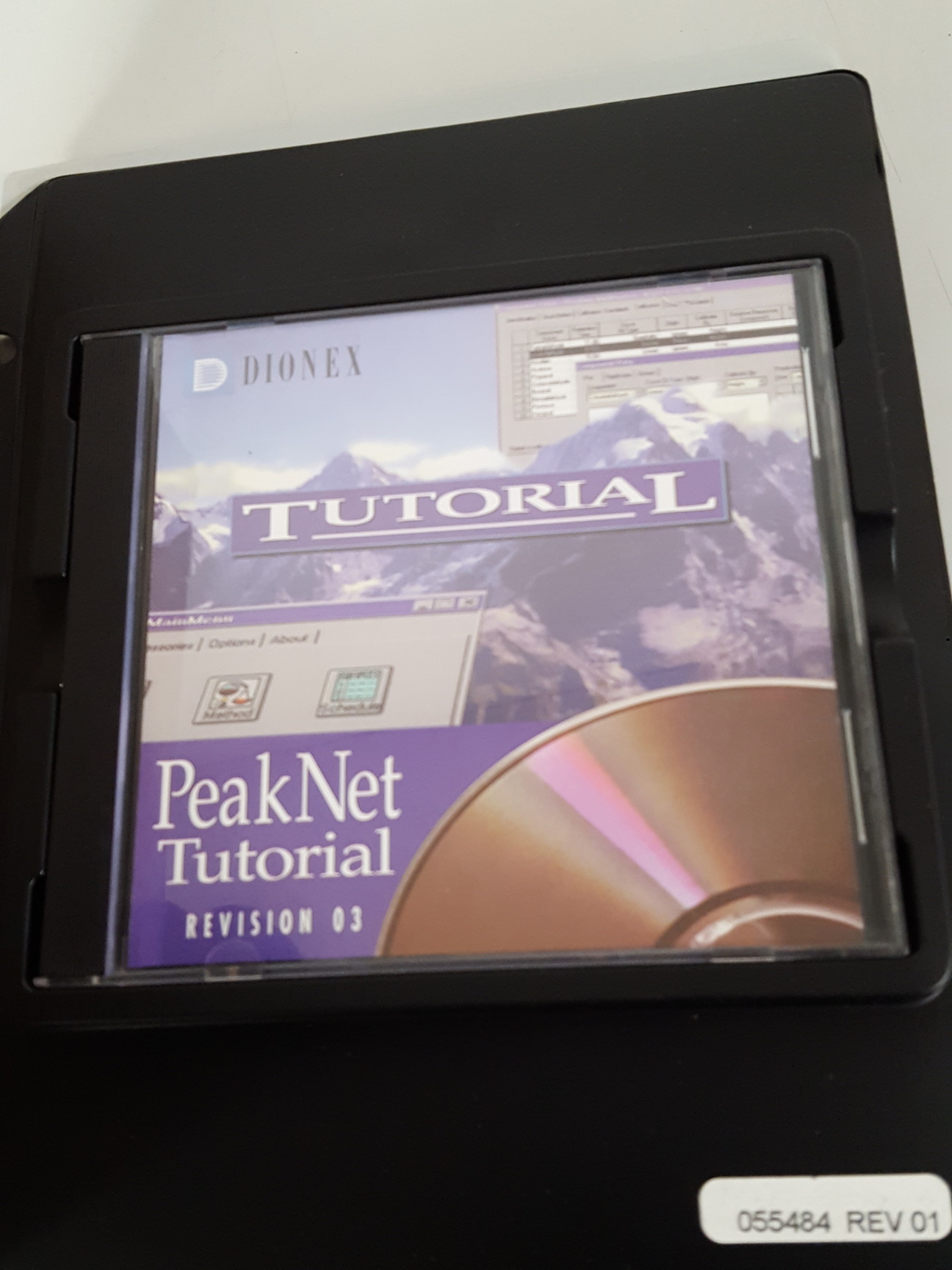 Image of Dionex Manual and Software, PeakNet Chromatography Workstation, DX500 Moduleware