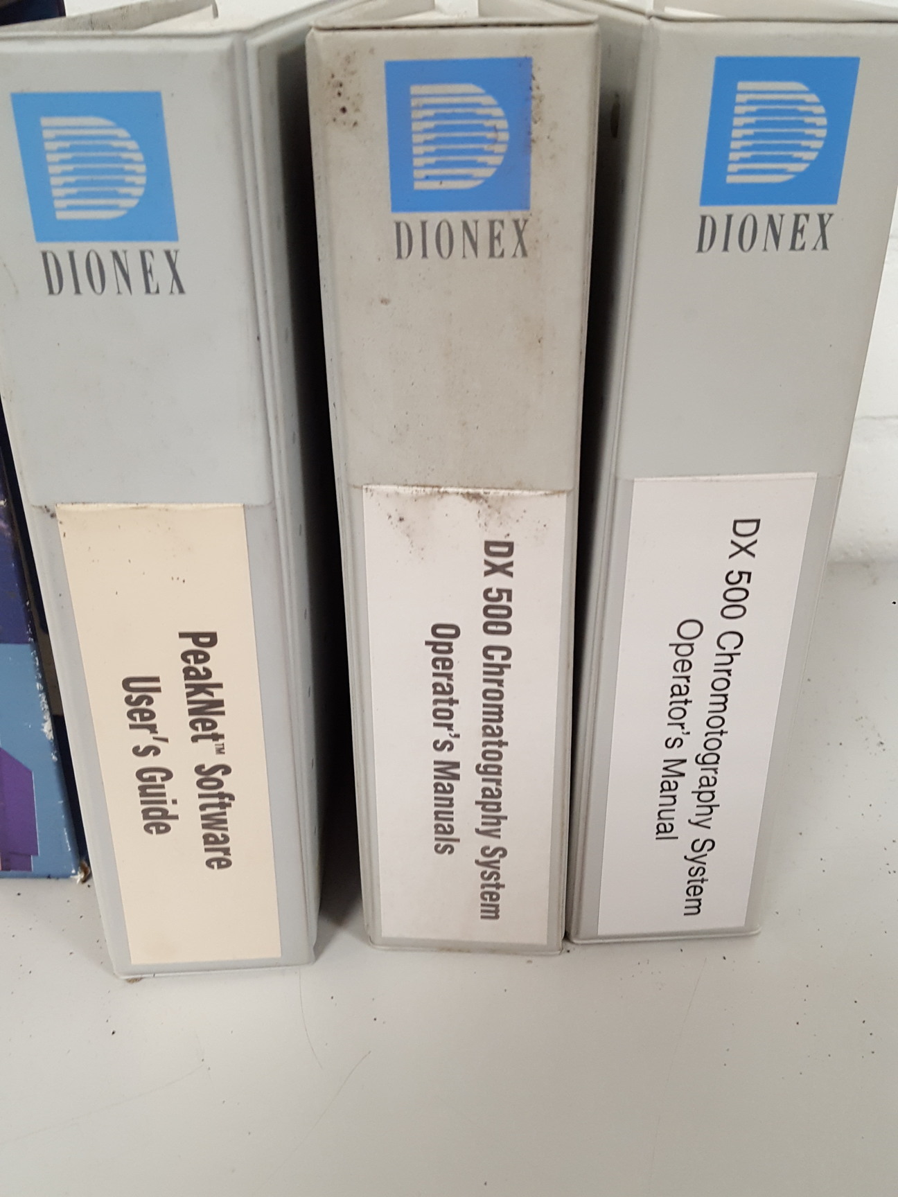 Image of Dionex Manual and Software, PeakNet Chromatography Workstation, DX500 Moduleware