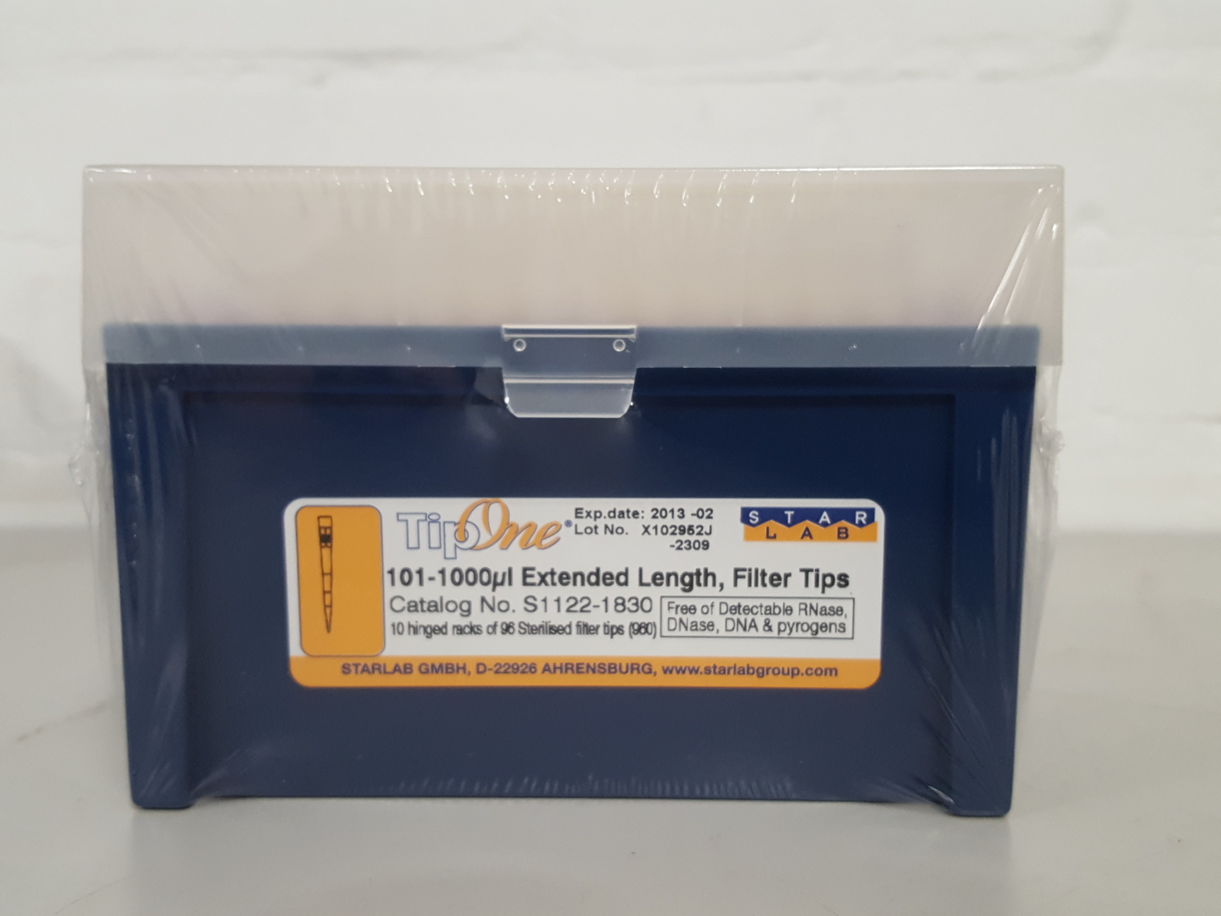 Image of Star Lab 101-1000ul Extended Length Pipette Filter Tips S-1122-1830