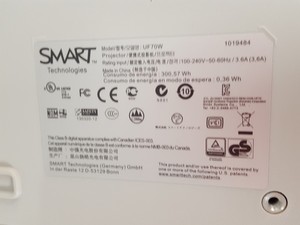 Thumbnail image of Smart Technologies UF70W Ultra-Short-throw DLP Projector