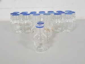Thumbnail image of 26x Glassware Duran Glass Bottles 100mL, 50mL, - No Lids