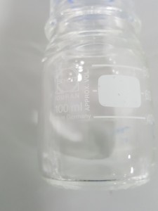 Thumbnail image of 26x Glassware Duran Glass Bottles 100mL, 50mL, - No Lids