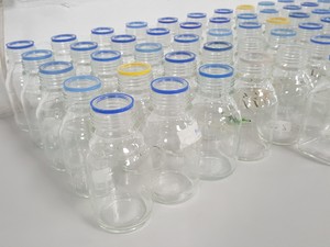 Thumbnail image of 63x Lab Glassware Duran Bottles Glass 250mL Schott - No Lids