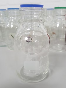 Thumbnail image of 63x Lab Glassware Duran Bottles Glass 250mL Schott - No Lids