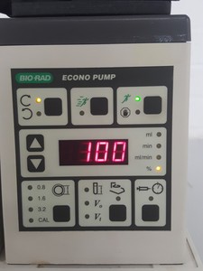 Thumbnail image of Bio-Rad Econo Pump EP1, UV Monitor EM1 + System Controller, 2110 Fraction Lab