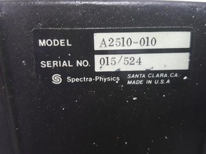 Thumbnail image of Spectra Physics Model A2510-010 Pump Lab Equipment