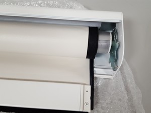 Thumbnail image of Yewdale Defiant Commercial Vertical Blinds Wide C44 Crank Cream 2752x1378mm