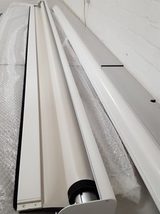 Thumbnail image of Yewdale Defiant Commercial Vertical Blinds Wide C44 Crank Cream 2761x1369mm