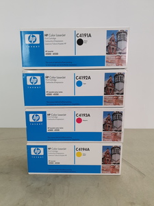 Thumbnail image of Full Set HP Color LaserJet Series 4500/4550 Toner Cartridges