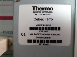 Thumbnail image of Thermo Scientific Cellject Pro EPEJ002 Electroporator Lab Eporator