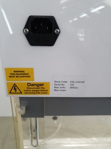 Thumbnail image of uvCAB UV Sterilization Cabinet CSL-UVCAB Sterilizer Lab 