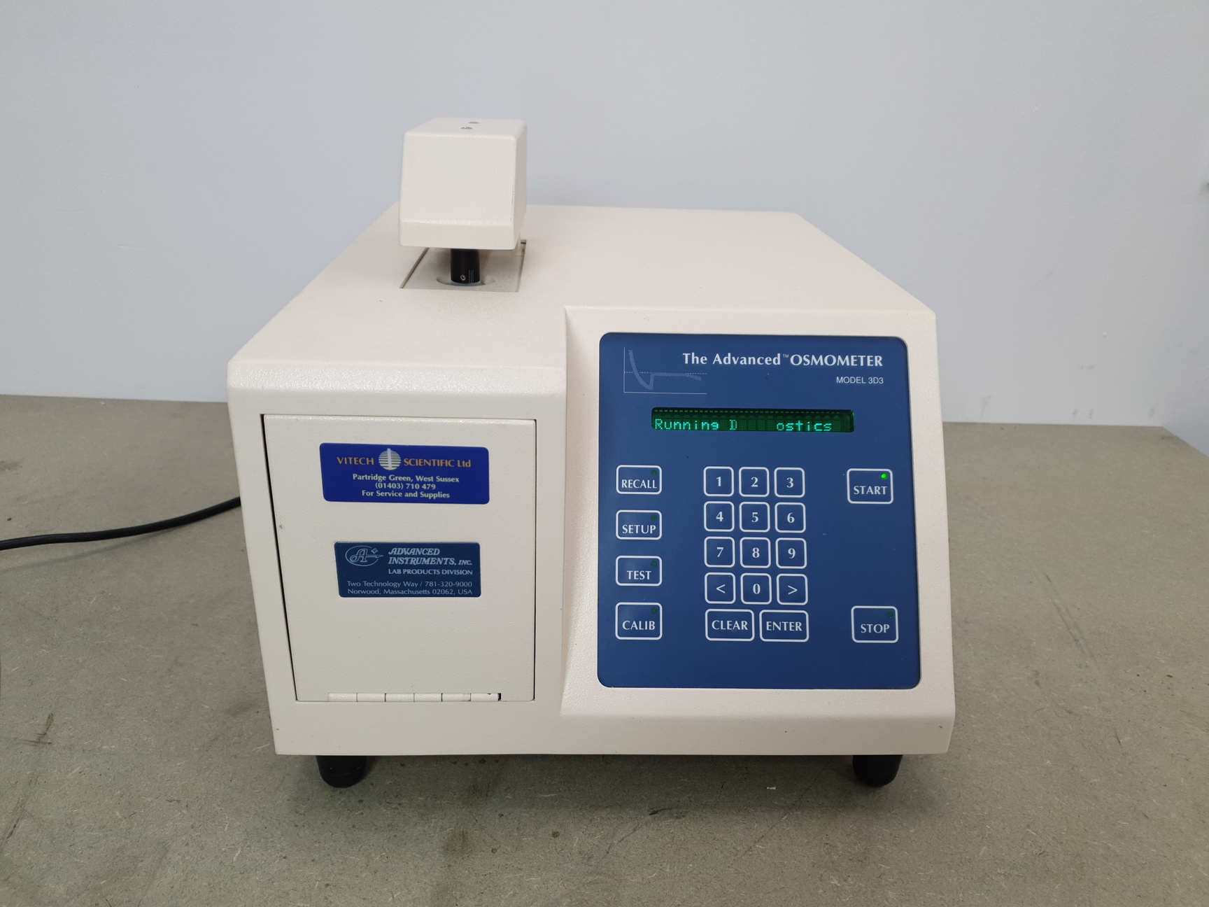 Image of Advanced Instruments Model:3D3 Single Sample Osmometer Osmometer