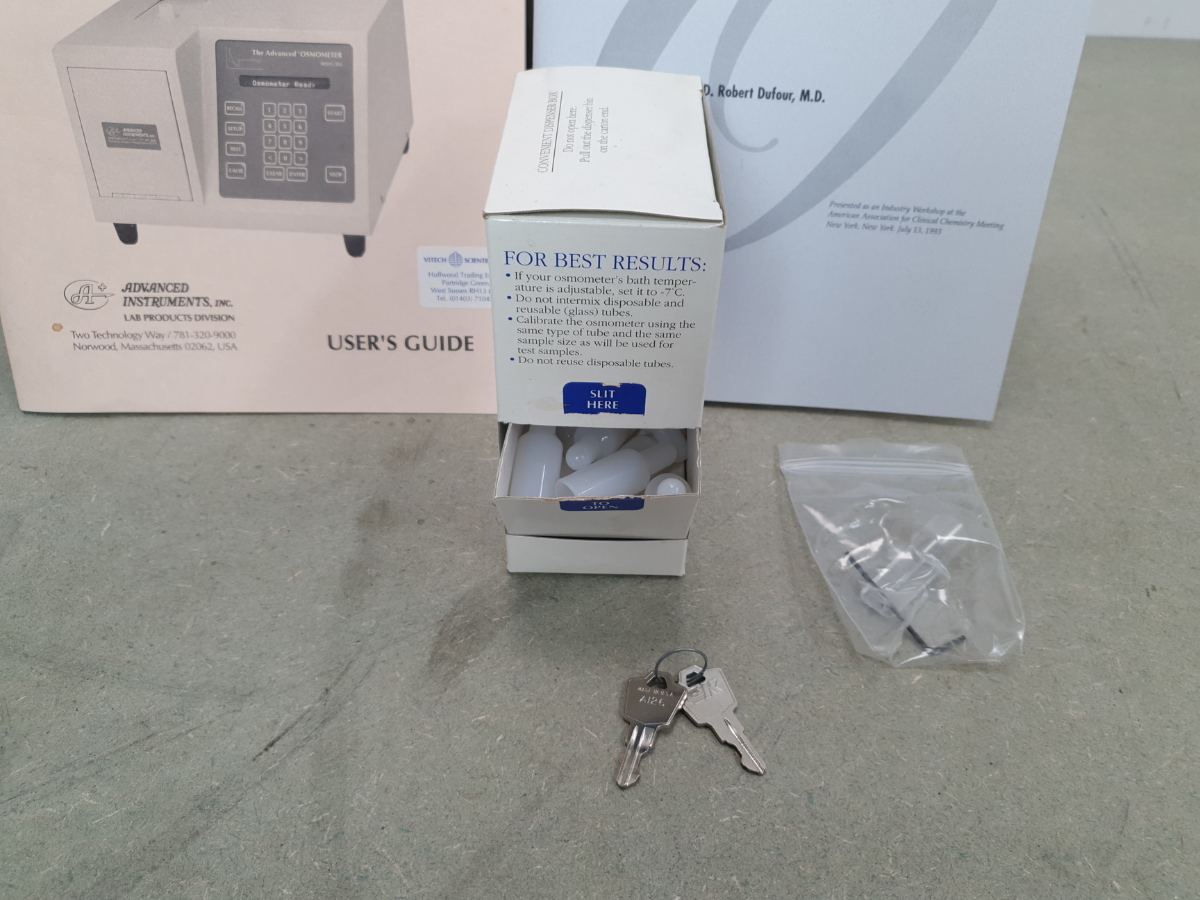 Image of Advanced Instruments Model:3D3 Single Sample Osmometer Osmometer