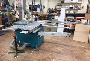 Thumbnail image of Wadkin SP130 Tilt Arbor Sliding Panel Saw 