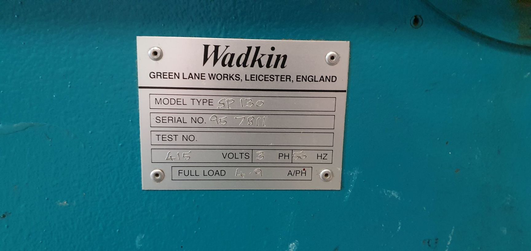 Image of Wadkin SP130 Tilt Arbor Sliding Panel Saw 