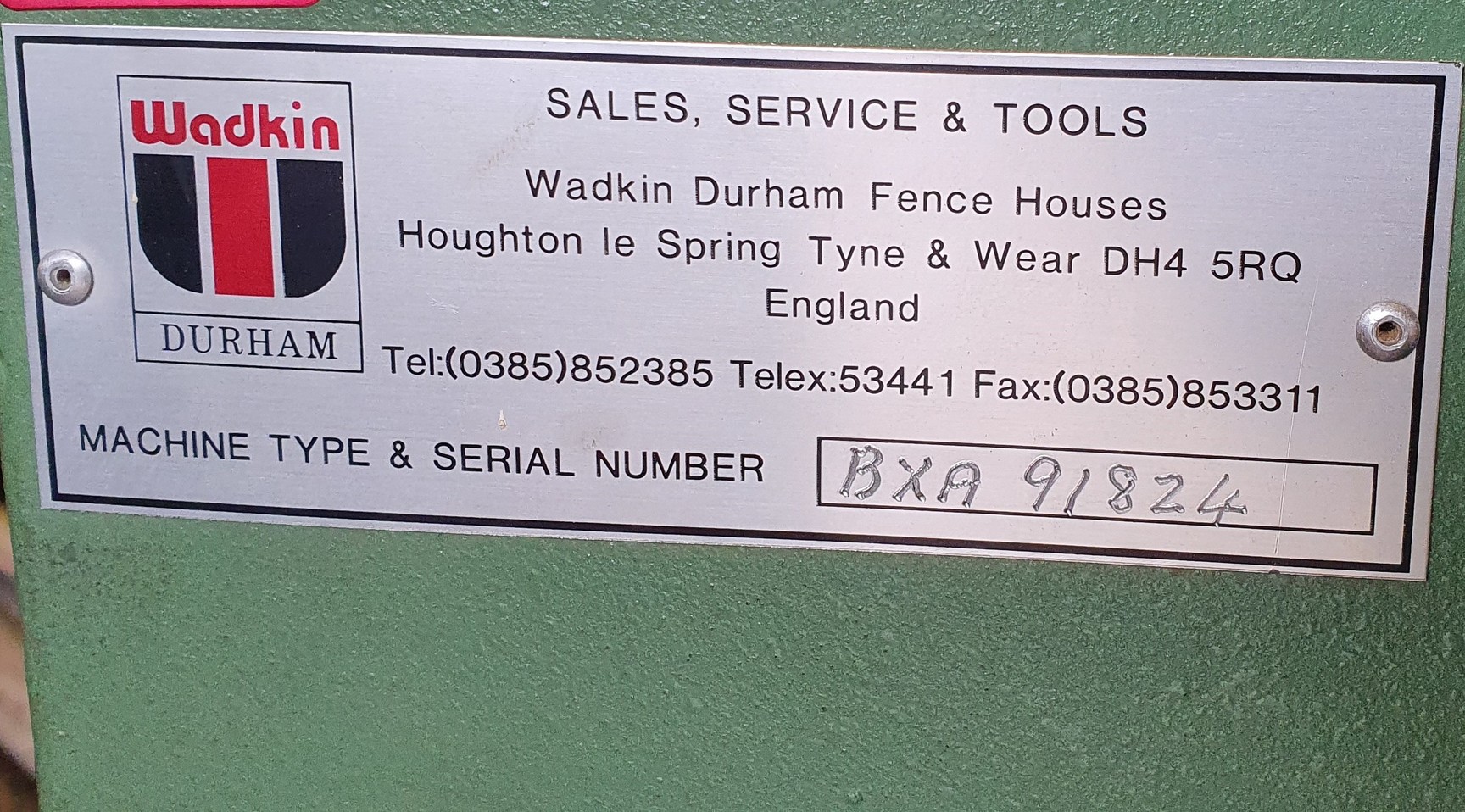 Image of Wadkin BXA Tenoner Woodworking Machine