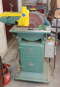 Thumbnail image of Phillipson Disc & Adjustable Belt Sander Machine 