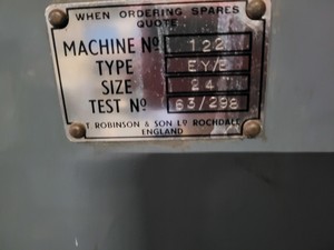 Thumbnail image of Robinson Band Saw Cadet - Heavy Duty Vertical Band Saw 3 Phase