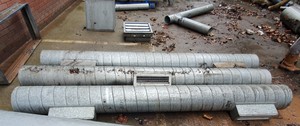 Thumbnail image of 3 x Dust Extraction Units With Galvanised Ducting - Dust Control System