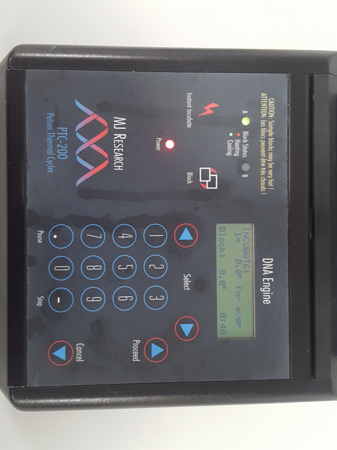 Image of MJ Research PTC-200 Peltier Thermal Cycler PCR DNA Lab