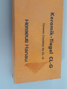 Thumbnail image of 12x Heraeus Combilabor Ceramic Crucibles For Cl-G Lab