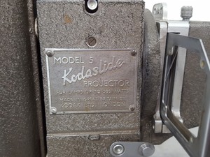 Thumbnail image of Vintage Kodaslide Model 5 Projector + Bulb & Lens 1940s