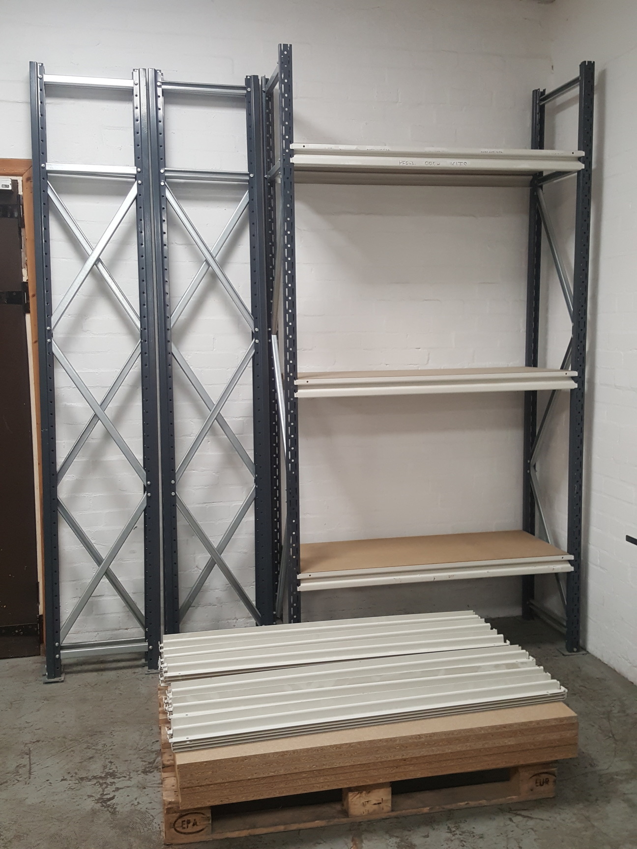 Image of 5 Bays Warehouse / Garage / Industrial / Workshop / Parcel Racking 2.5m Tall, 