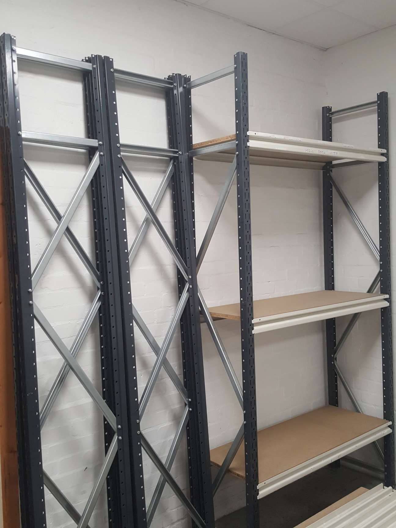 Image of 5 Bays Warehouse / Garage / Industrial / Workshop / Parcel Racking 2.5m Tall, 