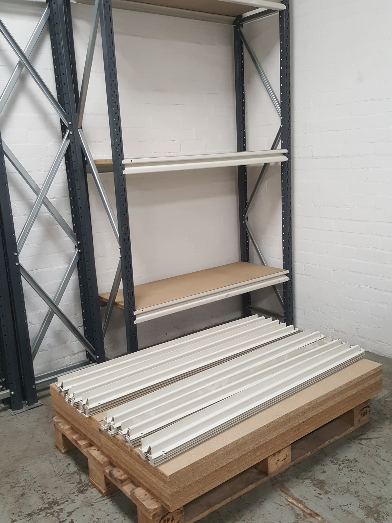 Image of 5 Bays Warehouse / Garage / Industrial / Workshop / Parcel Racking 2.5m Tall, 