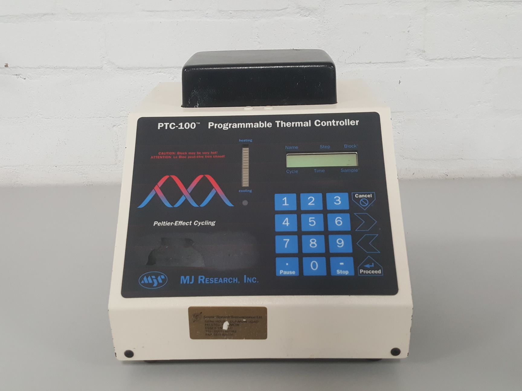 Image of MJ Research PTC-100 Programmable Thermal Cycler PCR DNA Lab